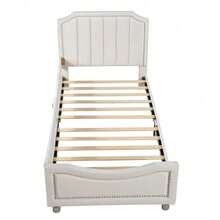 Kids Bed Frames, Headboards & Footboards - Beige + Solid Wood - View 11