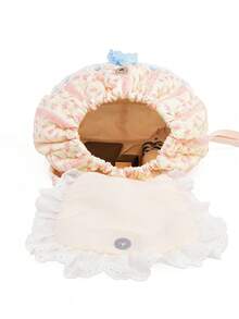 LECEY Large Capacity Fashionable Versatile Canvas Backpack - Pink - View 6