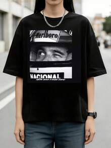 Camiseta, Camiseta F1, Camiseta Mónaco - Negro - Ver 6