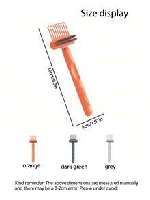 1个气垫梳清洁刷，气垫梳清洁器，按摩梳头发清洁工具 - 彩色 - 查看 6