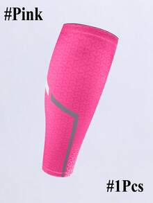 1pc Compression Leg Sleeve, Breathable Elastic Calf Support Suitable For Men And Women, Football, Fitness, Hiking, Cycling, Etc. - Multicolor - View 21