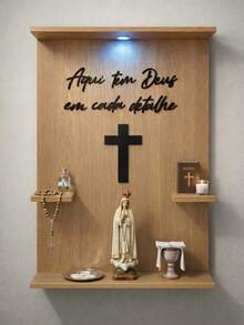 Religious Wall Oratory For Holy Image, Prayer Corner - 1PC - 查看 5