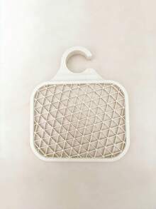1 pieza Estante organizador para fregadero - Hecho de plástico, estante de almacenamiento multifuncional, se ajusta a grifos de 28 mm, puede sostener esponja, cepillo y paño de cocina, soporte para esponja, escurridor de paño de cocina, fácil de limpiar, accesorio de cocina - Multicolor - Ver 8