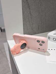 1 chiếc ốp lưng điện thoại hình phi hành gia màu hồng, chống rơi, chống trượt, phù hợp với 17/17PRO/17PROMAX/16/16PRO/16PROMAX/15/15PRO/15PROMAX14/14PRO/14PROMAX13/13PRO/13PROMAX/12/12PRO/12PROMAX/11/11PRO/11PROMAX/X/XR/XSMAX/PLUS, ốp lưng điện thoại sáng tạo. - Hồng - Xem 5