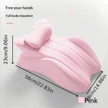 升级版多功能舒适靠垫，情侣记忆棉楔形枕，情侣坐垫枕，多功能情侣靠背枕，低臀垫，3D记忆棉，多功能睡眠枕，符合人体工学的臀部支撑垫。这是一款多功能便携式放松靠垫，适用于居家、办公、瑜伽、日常休息、阅读和观影等多种场景。高品质可拆卸枕芯。 - 彩色 - 查看 14