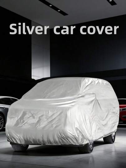 Universal Waterproof Car Cover - Full Car Cover. UV-Resistant, Rain-Proof, Dust-Proof, Snow-Proof And Heat-Resistant PEVA Material, All-Season Vehicle Protection, Dust-Proof, Auto Accessories, Car Cover | Fashionable Car Cover | Durable Car Cover, Snow Car Cover, All-Weather Outdoor Car Cover, Car Snow Cover, Car Cover, Sedan Car Cover, Car Snow Cover, Winter Car Cover, Snow Car Cover, Car Sunshade