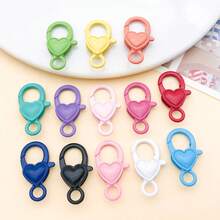 10 piezas/Lote Broches de langosta de 26x15mm abribles Hebillas de presión Ganchos para llaveros para hacer joyas Accesorios - Multicolor - Ver 10