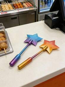 2D/3D打印魔杖造型非接触式支付卡套，非接触式支付魔杖，星光魔杖，魔法星杖非接触式支付卡套，适用于各种刷卡支付场景 - 查看 7