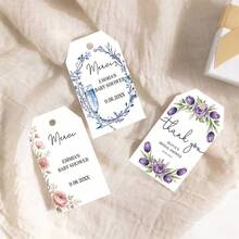 Customized Gift Tags Personalized Labels For Wedding Guest Favors Bridal Shower Baby Shower Birthday Party Thank You Tags Party Favor Decorations Wedding Gift For Guests - Irregular Hang Tag 2 - View 3