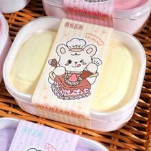 Jouet à presser moelleux, gâteau de crème glacée, fraise, patate douce violette, gâteau mini parfum mangue en mousse PU douce et à montée lente, modèle anti-stress, cadeau étudiant, cadeau d'anniversaire - Multicolore - Voir 10