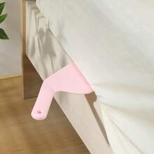 1pc Bed Sheet & Mattress Lifter, Home Use Labor-Saving Bed Sheet Tucking Tool, Mattress Gap Filler & Fixing Device - Grey - View 3