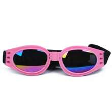 6 Colors Foldable Pet Dog Sunglasses, Anti-UV Cat Dog Fashion Glasses, Photography Prop Pet Accessories - Multicolor - View 12