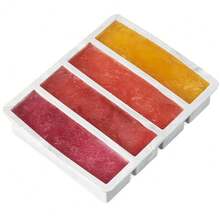Ice Cube Tray, Makes Four 5-Inch Long Cubes, Durable Silicone Trays With Easy Release Design, Perfect For Water Bottles And Highball Glasses, Home Bar Accessories, Set Of 1, Marble - Khối lập phương dài 5 inch bằng đá cẩm thạch trắng - Xem 8