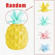 Random Color Mini Pineapple Squeeze Balls, Mini Fruit Soft Fidget Toys For Adults To Relieve Stress And Focus, Squeeze And Stretch, Soft Fidget Toys, Cute Small Items, Nee Doh, Cheese Soft Fidget, Dumpling Soft Fidget - Multicolor - View 13