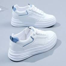 Women Skateboarding Shoes - W1788-white Grey - View 4