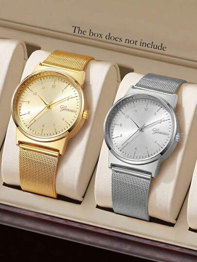 2 relojes de mujer, con esfera circular retro con graduaciones en números romanos y tono dorado rosa suave en la caja; la correa está hecha de piel de PU, con una textura delicada y un estilo retro británico elegante y suave en general. Es un artículo de lujo de nicho y adecuado para ocasiones como festivales, fiestas, bodas, vuelta al colegio, Navidad, Acción de Gracias, Halloween, Pascua, etc. Es el mejor regalo para mujeres.