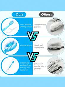 50 bàn chải đánh răng du lịch dùng một lần kèm kem đánh răng, được đóng gói riêng lẻ, bàn chải mini 5 trong 1 với hạt làm sạch, dụng cụ cạo lưỡi, chỉ nha khoa, tăm xỉa răng, lý tưởng cho du lịch, khách sạn, công tác. - Nhiều màu - Xem 2