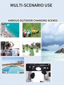 1 chiếc lều thay đồ cắm trại ngoài trời, lều bãi biển, phông nền chụp ảnh, nơi trú ẩn khẩn cấp - Nhiều màu - Xem 7