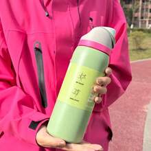 Owllaa 32oz Stainless Steel Insulated Tumblers - Double-Wall Vacuum Insulated, Portable Drinkware, Travel Iced Coffee Cups, Summer Drinkware Set. Includes Handles And Straws; Available In Multiple Colors - Stylish & Sleek Design. Perfect For Travel, Home, Office, And Gifting; Suitable For Both Hot And Cold Beverages. - Màu xanh Ô liu - Xem 1