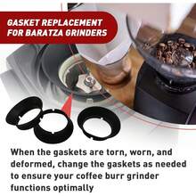 3 Pcs Gasket Replacement For Baratza Encore And Virtuoso Coffee Grinders - Replacement Ring For Electric Conical Burr Grinder - Durable And Reliable - 1 - View 4