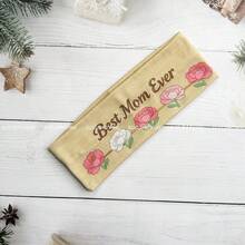 复古花卉印花发箍，时尚可爱，甜美可人，完美的节日礼物 - 彩色 - 查看 10