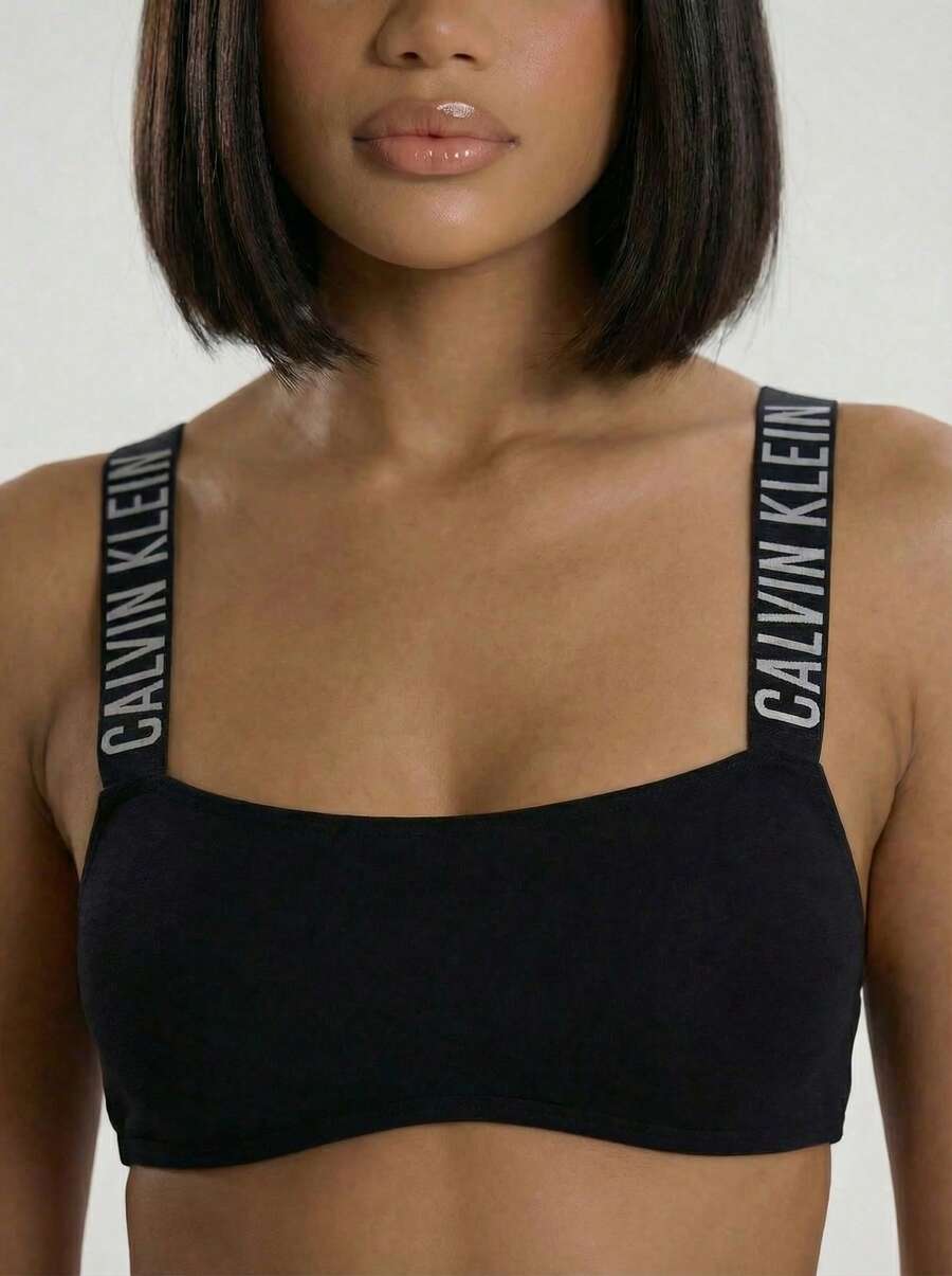 Calvin Klein Women's Swimsuit Tops Black - Black - View 1
