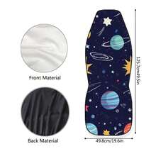 Car Seat Cover Black And White Chess Pattern Front For Cars, Easy To Install Cover Set, Accessories Auto Trucks Van SUV - 多色07 - 查看 7