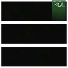 KITUL Set de 3 repisas flotantes para Pared de MDF 15x40 cm Negro No aptas para tablaroca - como en la imagen - Ver 5