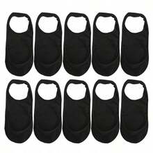1/5 đôi tất nữ mềm mại, trong suốt, chống trơn trượt, lớp lót silicon thoáng khí, phù hợp với giày cao gót và giày cổ thấp, mùa xuân/hè. - Nhiều màu - Xem 9