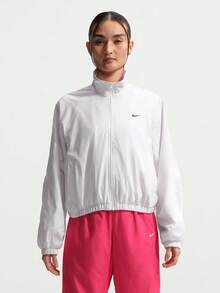 Nike Women Oversize Sportswear Windbreaker IO1474-100 - White - View 1