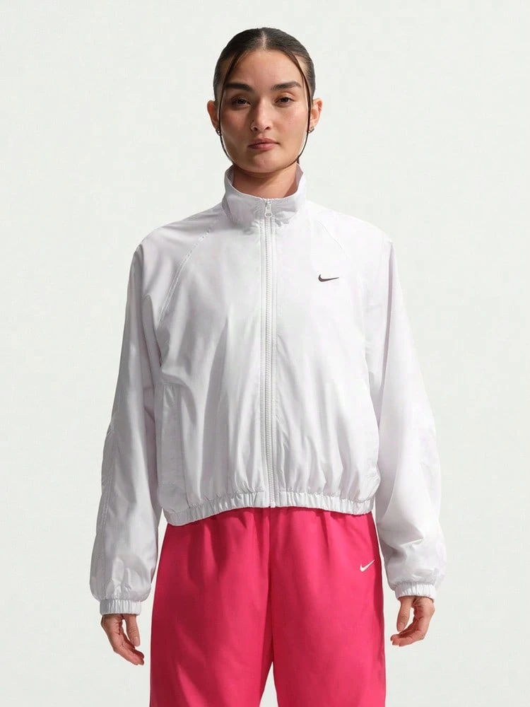 Nike Women Oversize Sportswear Windbreaker IO1474-100 - White - View 1