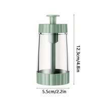1pc Quantitative Salt Shaker For Kitchen Use, Transparent Creative Seasoning Jar Container For Salt Pepper MSG, Plastic Material, Modern Kitchen Style Kitchen Tools Kitchen Utensils Kitchen Gadgets Kitchen Essentials Kitchen Accessories, Clear Design, Household Salt Pepper Shaker, For Daily Cooking Meal Prep Home Use - Multicolor - View 9