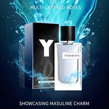 Yves Saint Laurent Y Eau De Toilette For Men 100ml/3.3 Fl Oz Fresh & Bold Cologne - Gỗ & Đất - Xem 4
