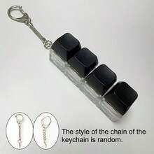 1pc Multi-Function Keycap Keychain - Button Toy, Adult Relaxation, DIY Keyboard Clicker, Focus & Entertainment - Multicolor - View 5