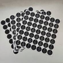 192件套厨房食品标签，玻璃罐调料瓶分类贴纸 - 彩色 - 查看 8