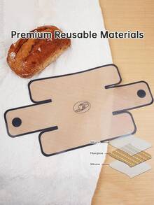 Large Silicone Baking Mat, 19.3 X 9.5 Inch (49 X 25 Cm) Reusable Non-Stick Silicone Baking Sheet And Bread Tray, Dishwasher Baking Pan For Home And Commercial Use - Multicolor - View 9