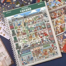 Bộ sưu tập Tirado Micro Scene Series 10.0: Hình dán phong cảnh, hình dán hoạt hình lưới phòng 3D, hình dán nhà thu nhỏ, hình dán nhật ký, đồ dùng làm sổ lưu niệm. - Nhíp Tirado Collection 10.0+ màu tím ngọc trai - Xem 2