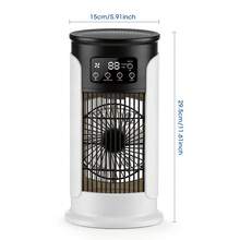 Hailicare Summer Portable Spray Cooling Fan 6 Wind Speeds 6 Speed Timer 7-Color Light Personal Air Cooler Humidifier 2 Ice Packs 300ml Water Tank USB Powered For Home Office - Desk Fan - View 10