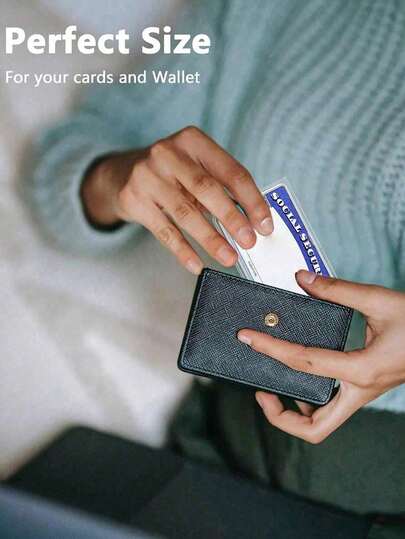 100/50/25 Pcs Transparent PVC Waterproof Medical/Social Security Card Protective Film - Clear Vinyl Plastic Card Holder, Suitable For Insurance Card, Social Security Card, Metro Card, Driver's License Or Other Cards, Can Be Used As Card Holder, Wallet, Business Card Holder, Credit Card Holder, ID Card Holder, Unisex