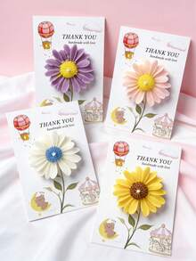 Thiệp hình hoa cúc dễ thương, Nến thơm không khói, Hương thơm lâu dài, Hương thơm phòng ngủ, Trang trí nhà cửa, Quà sinh nhật cho nữ, Nến thơm thủ công tự làm, Thích hợp trang trí phòng ngủ, Quà tặng thủ công, Nến thơm trang trí nhà cửa, Lò sưởi, Phòng khách, Trang trí trung tâm, Văn phòng, Quà tặng Ngày Valentine, Bộ nến, Nến thơm, Quà tặng bạn bè, Quà tặng nữ, Đám cưới, Ngày của Mẹ và các dịp khác. - Nhiều màu - Xem 1