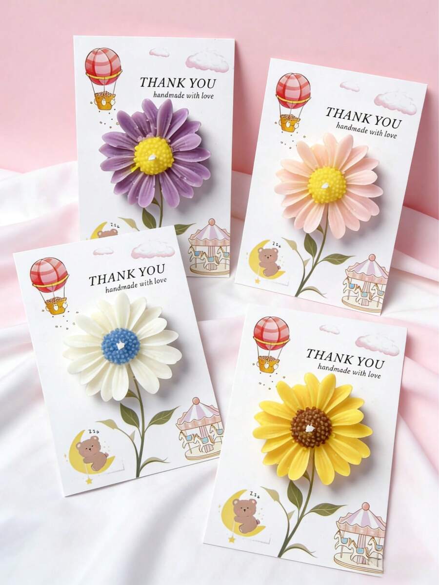 Thiệp hình hoa cúc dễ thương, Nến thơm không khói, Hương thơm lâu dài, Hương thơm phòng ngủ, Trang trí nhà cửa, Quà sinh nhật cho nữ, Nến thơm thủ công tự làm, Thích hợp trang trí phòng ngủ, Quà tặng thủ công, Nến thơm trang trí nhà cửa, Lò sưởi, Phòng khách, Trang trí trung tâm, Văn phòng, Quà tặng Ngày Valentine, Bộ nến, Nến thơm, Quà tặng bạn bè, Quà tặng nữ, Đám cưới, Ngày của Mẹ và các dịp khác. - Nhiều màu - Xem 1