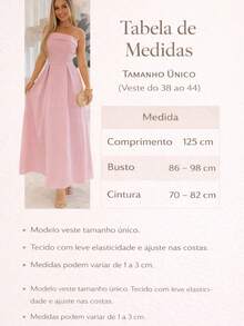 Strapless Party Dress, Draped, Plain, With Padded Cups, Various Colors. - 白色 - 查看 3
