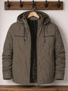 Men's Twill With Lining - 綠色 - 查看 1