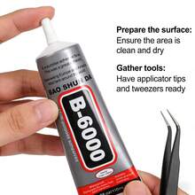 1pc 50ml B6000 Glue, Suitable For Handmade Headpieces, Brooches, Jewelry Setting, Diamond Jewelry, Earrings, Pendants And More, Strong Adhesive, Clear Glue For DIY Crafts, Jewelry Repair And Making, Wood, DIY Crafts - Transparent - View 7