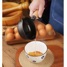 Cast Iron Pot With Thick Lid, Stew Pot, Small Stir-Fry Pan, Uncoated Cast Iron Pot For Home Use, Vintage Soup Pot, Stir-Fry Pan, Frying Pan, Suitable For Induction Cooktop - Black - View 9