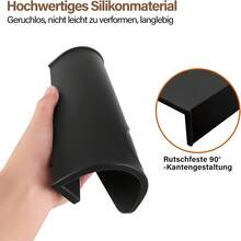 1 tấm lót nén cà phê espresso chống trượt kiểu Ý - Tấm lót nén cà phê espresso bằng silicon có bảo vệ cạnh, phụ kiện barista cao cấp màu đen, chống trượt và chống thấm nước, thích hợp cho nhà bếp gia đình và nhà hàng, quán cà phê, dụng cụ pha chế cà phê tại nhà, phụ kiện nhà bếp, có nhiều kích cỡ, quà tặng tân gia, Ngày của Mẹ, Ngày Nhà giáo, đám cưới, tiệc tùng. - Nhiều màu - Xem 4