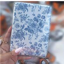 For Kindle Paperwhite (10th/11th/12th Gen) E-Reader Skin - Blue And White Floral Theme | Vinyl Sticker Wrap, Anti-Scratch (Decal Only, Not A Case) - View 5