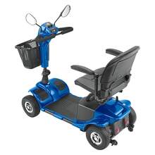 Mobility Scooter - Demontierbar and Klappbar, Blau, 4 Räder, 25 Km - View 8