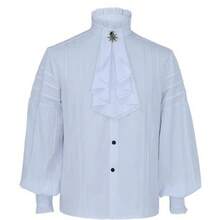 Chemises de sport pour hommes - Chemise de pirate jaune 1 - Voir 3