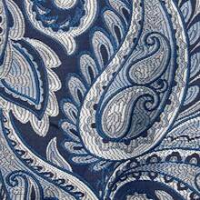 Aubrey Jacquard Ventana Cenefa Marino - Cenefa azul marino - Ver 6